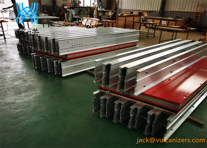 Belt Joint Conveyor Belt Vulcanizer Temperature 0-200C Pressure Bar Material High Strength Aluminum Alloy